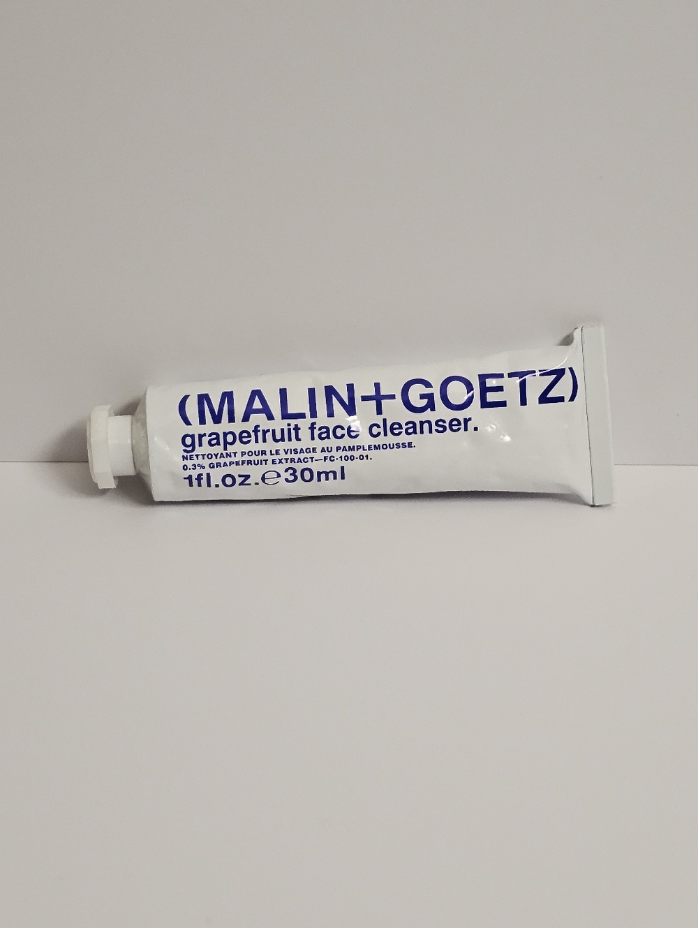 MALIN+GOETZ Grapefruit Face Cleanser travel size 1 oz tube skincare new